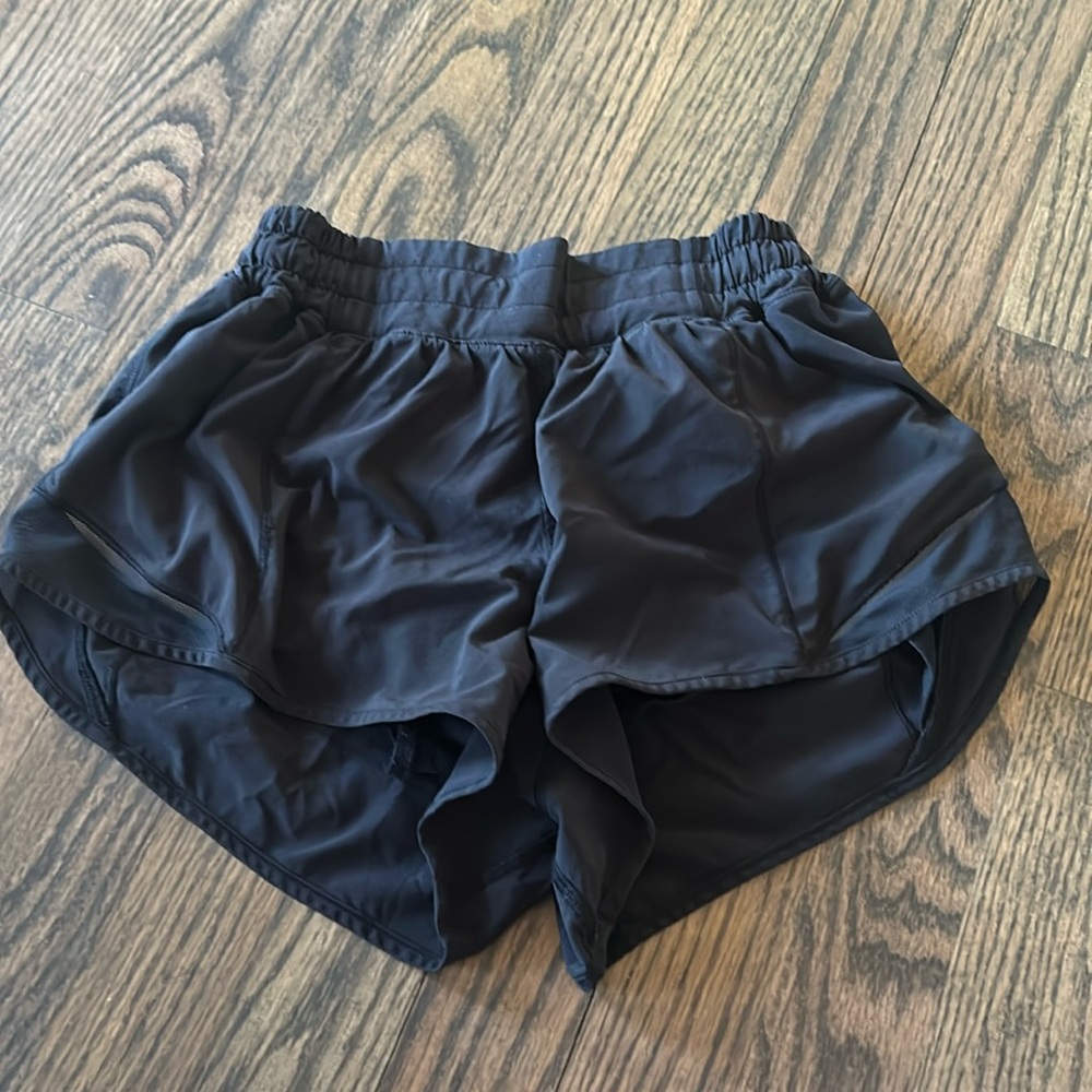 Black lululemon shorts